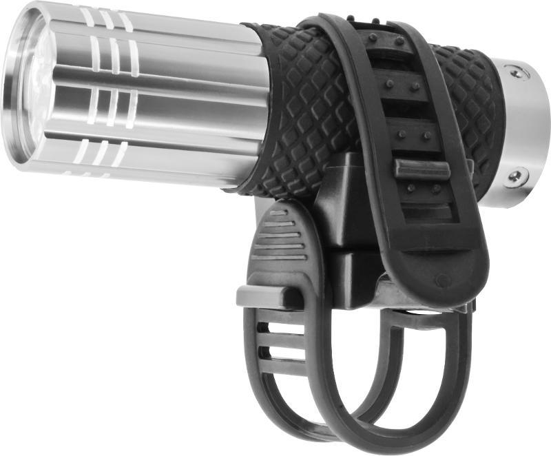 Фонарь велосипедный NPT-B03-3AAA алюм. 9LED, блист.