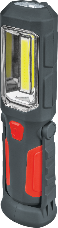 Фонарь рабочий NPT-W04-ACCU  1LED+8LED (0.5Вт) акк. 4В 2.2Ач