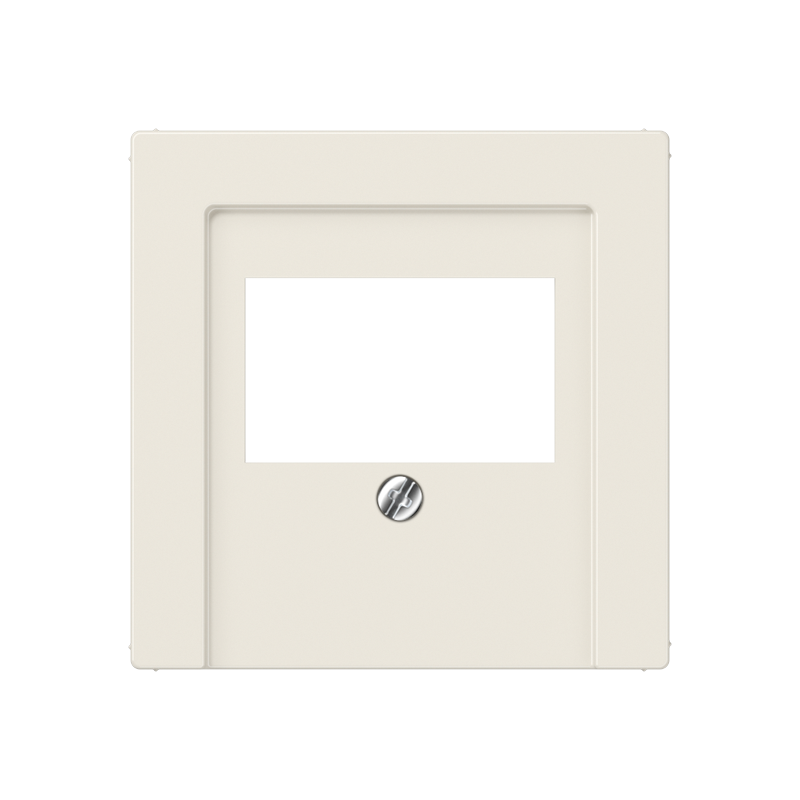Крышка для ТАЕ и USB розеток, фиксация винтом; дюропласт; слоновая кость; A500