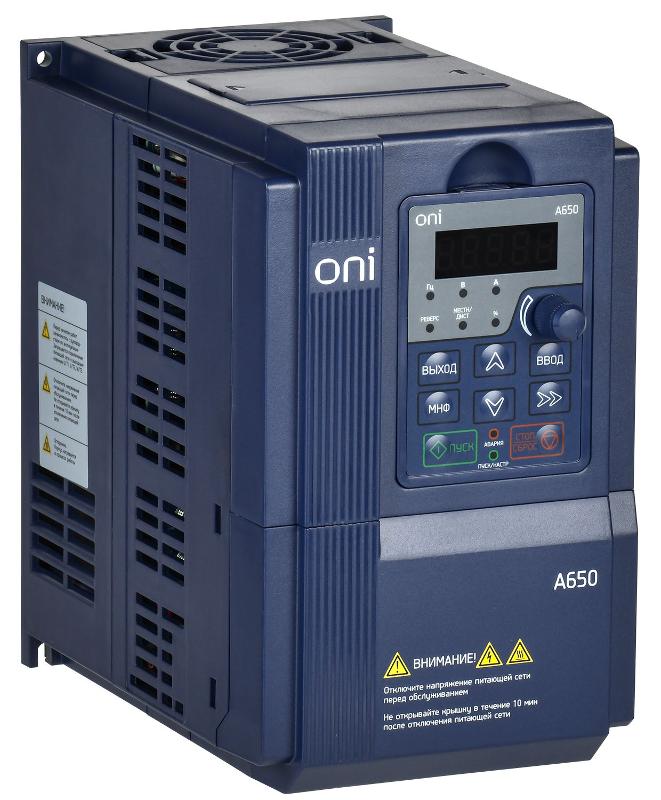 Преобразователь частоты A650 380В 3Ф 3,7кВт 9,5А M