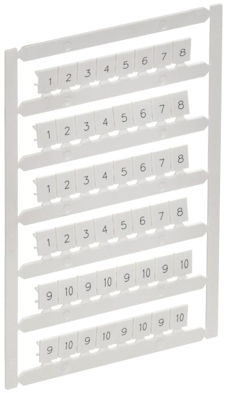 ARMAFIX Маркер для CTS 6мм2/CP 10мм2 "1-10"