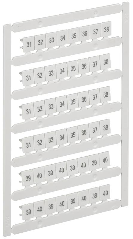 ARMAFIX Маркер для CTS 6мм2/CP 10мм2 "31-40"