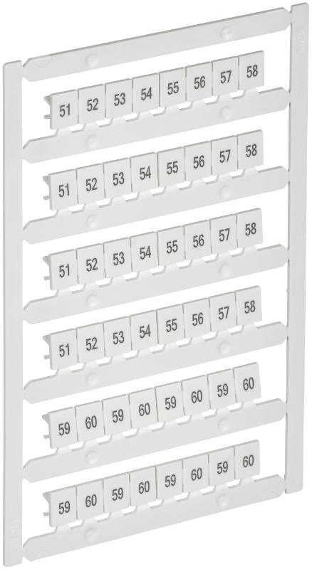 ARMAFIX Маркер для CTS 6мм2/CP 10мм2 "51-60"