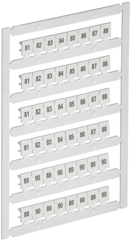 ARMAFIX Маркер для CTS 6мм2/CP 10мм2 "81-90"