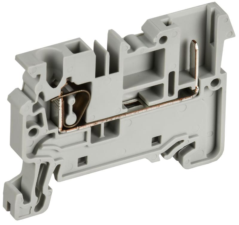 ARMAFIX Клемма пруж. CX2.5-1B 2,5мм2 серая