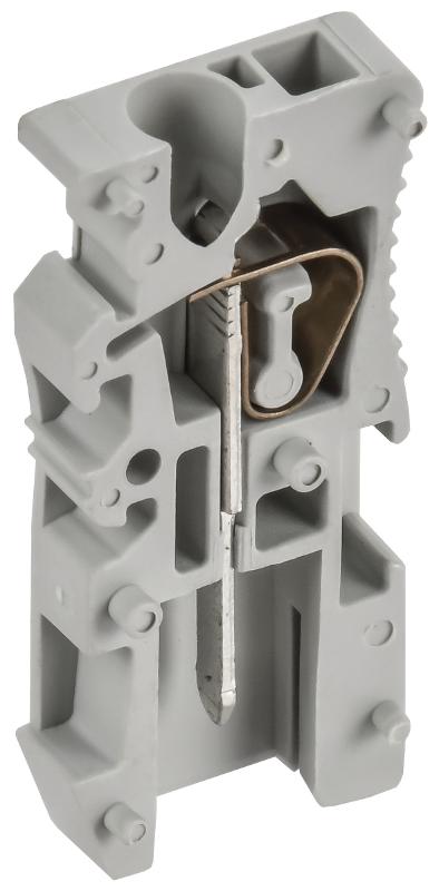 ARMAFIX Клемма пруж. CX2,5-SN 2,5мм2 на кабель серая