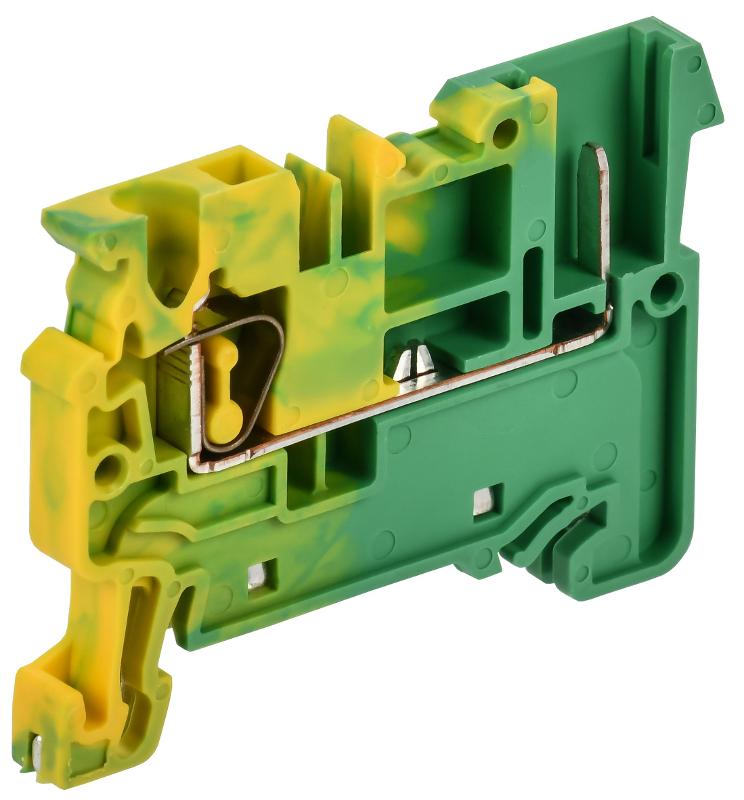 ARMAFIX Клемма пруж. CX2.5-1B PE 2,5мм2 зазем.