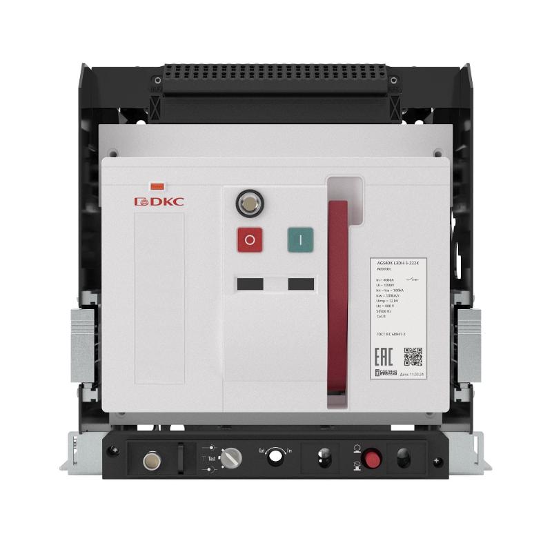 Выключатель нагрузки YON AGS25H-M3DH-0-222K, 85 кА, тип. M, выкат., упр. 220 В AC, гор. подкл.