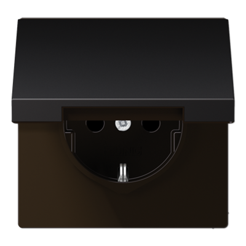SCHUKO®-розетка 16 A / 250 B ~ с крышкой