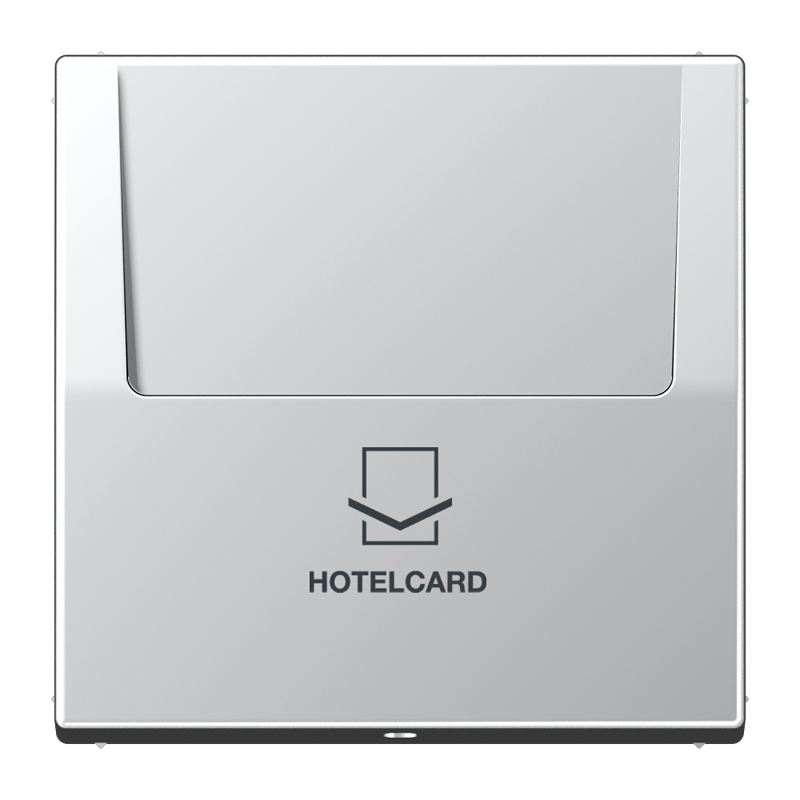 Накладка карточного выключателя "HOTELCARD"; алюминий