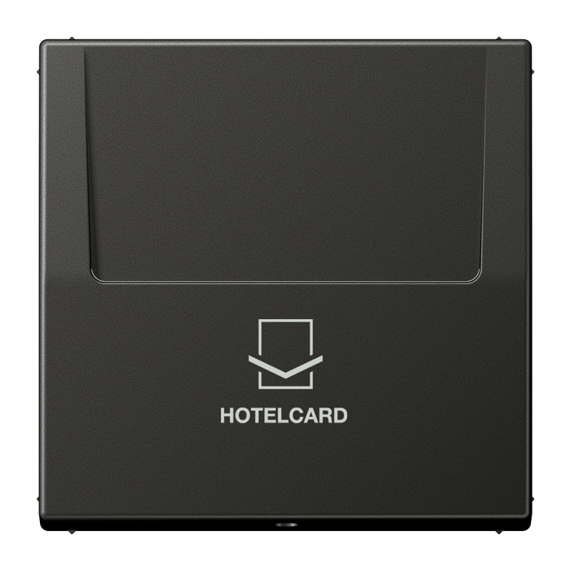 Накладка карточного выключателя "HOTELCARD"; антрацит