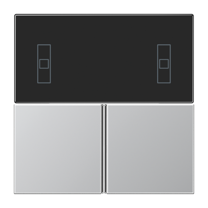 крышка с клавишами для Room controller, алюминий