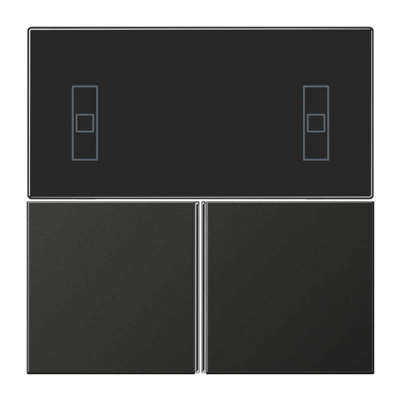 крышка с клавишами для Room controller, антрацит