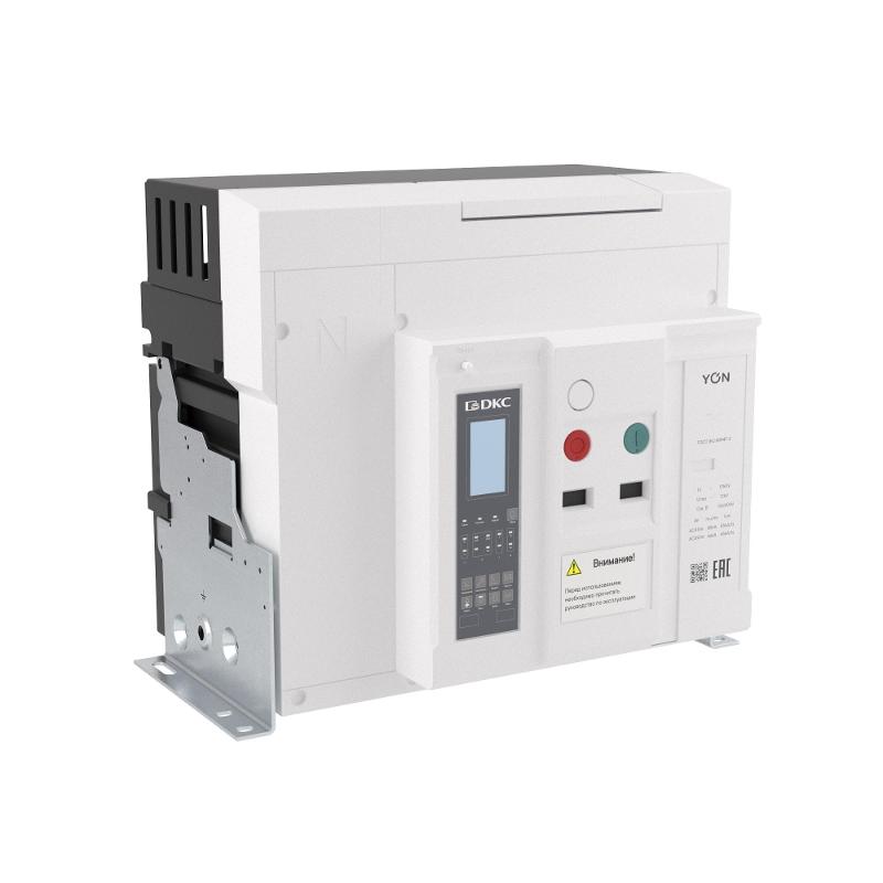 Воздушный автоматич. выкл. YON pro ANX16H 4P 1600 А 85 кА, тип. N, расц. ETE, стацион., гор./верт. подкл., упр. 220 В AC