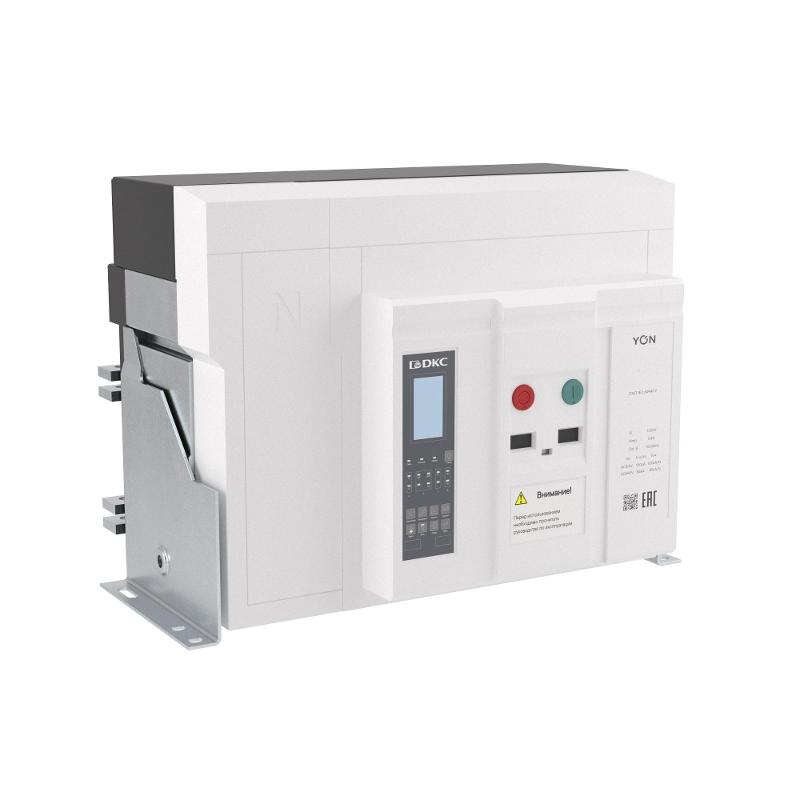 Воздушный автоматич. выкл. YON pro ANX32X 4P 3200 А 100 кА, тип. M, расц. ETE, стацион., верт. подкл., упр. 220 В AC