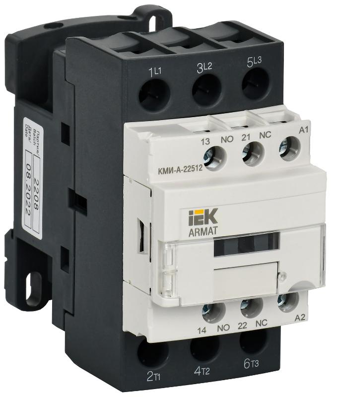 ARMAT Контактор КМИ-А-22512 LC1D 25А 230В/АС3 1НО/1НЗ