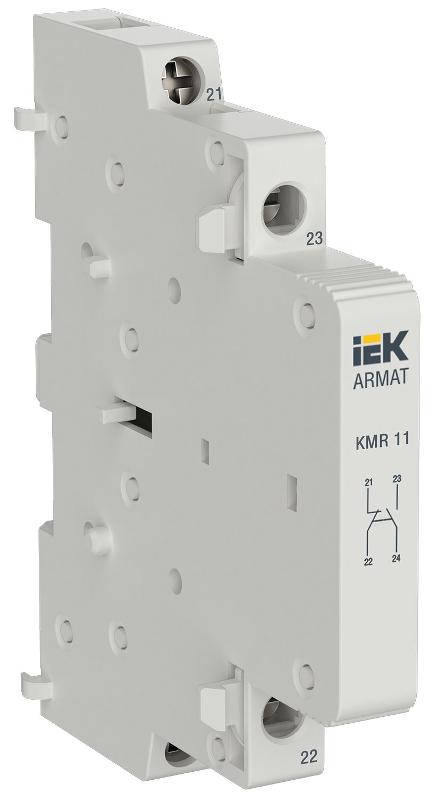 ARMAT Дополнительный контакт для контактора модульного KMR 1НО 1НЗ