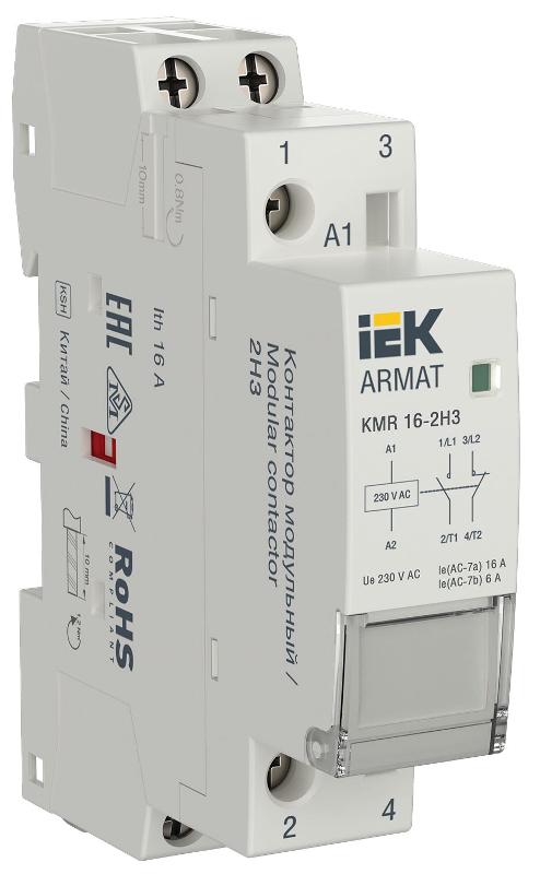 ARMAT Контактор модульный KMR 16А 230В AC 2НЗ