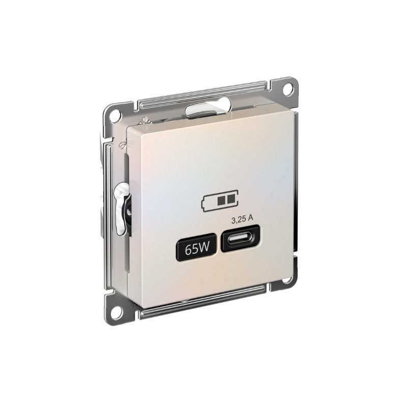 AtlasDesign Жемчуг USB Розетка тип-C 65W высокоскоростной заряд QC PD