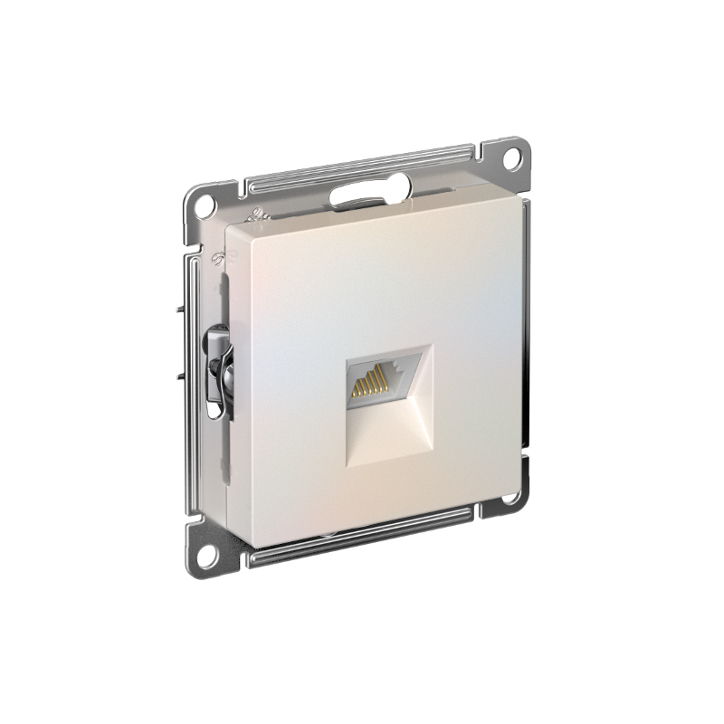 AtlasDesign Жемчуг Розетка компьютерная RJ45, механизм