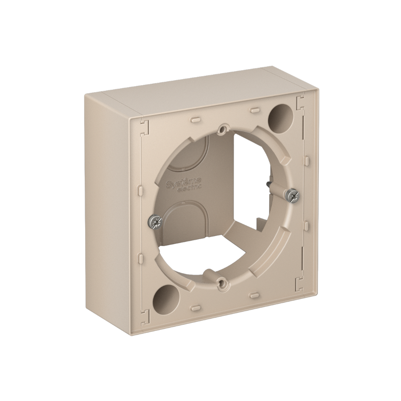 AtlasDesign Песочный Коробка для наружного монтажа