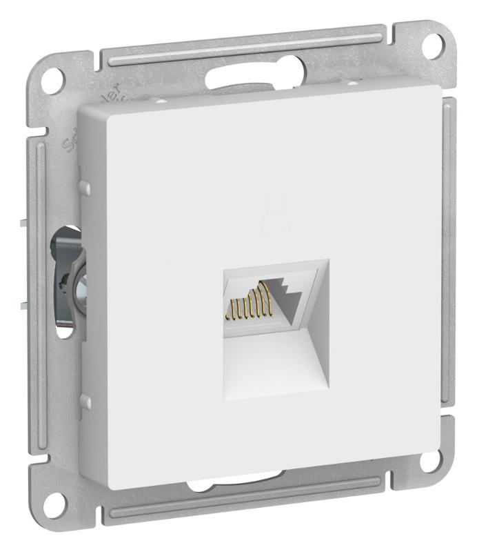 AtlasDesign Лотос Розетка компьютерная RJ45, кат. 6A, механизм
