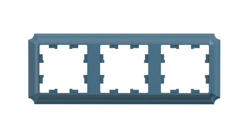 AtlasDesign Antique Рамка 3-ая, универсальная, Изумруд