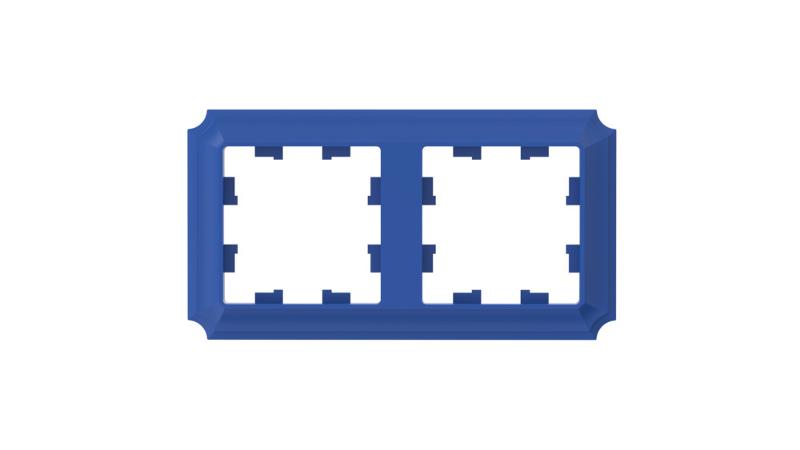 AtlasDesign Antique Аквамарин Рамка 2-ая, универсальная