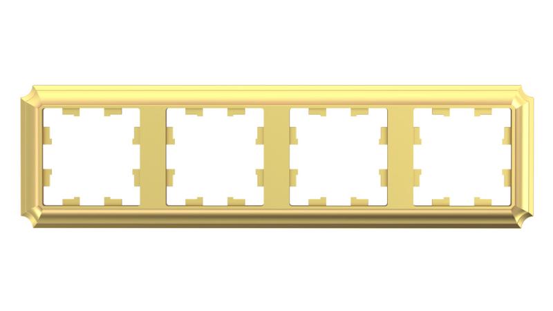 AtlasDesign Antique Рамка 4-ая, универсальная, Золото