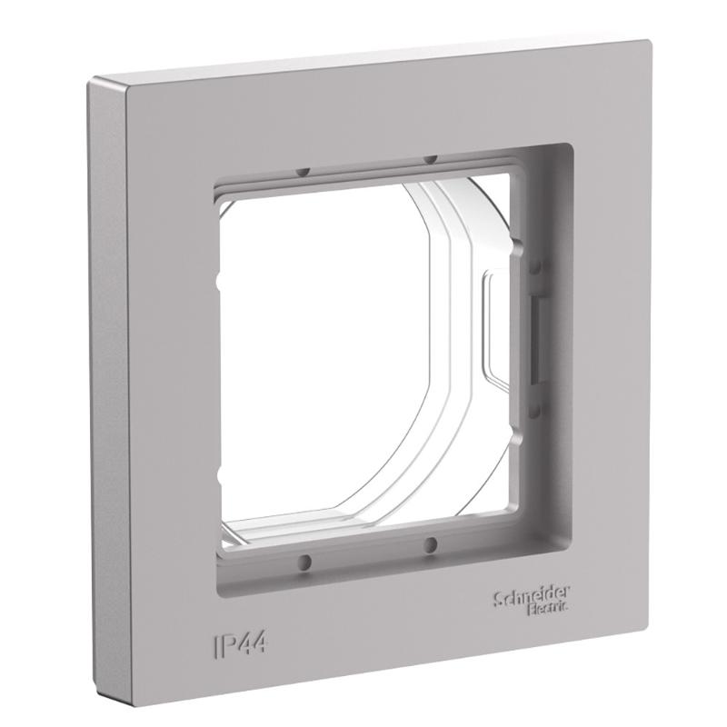 AtlasDesign Aqua Рамка 1-ая IP44, Алюминий
