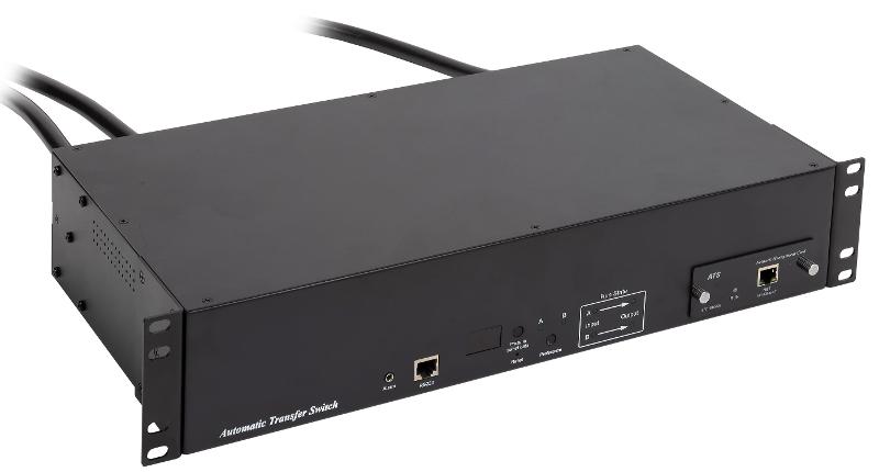 Переключатель авт. ATS 19" 2U 32А без разъемов