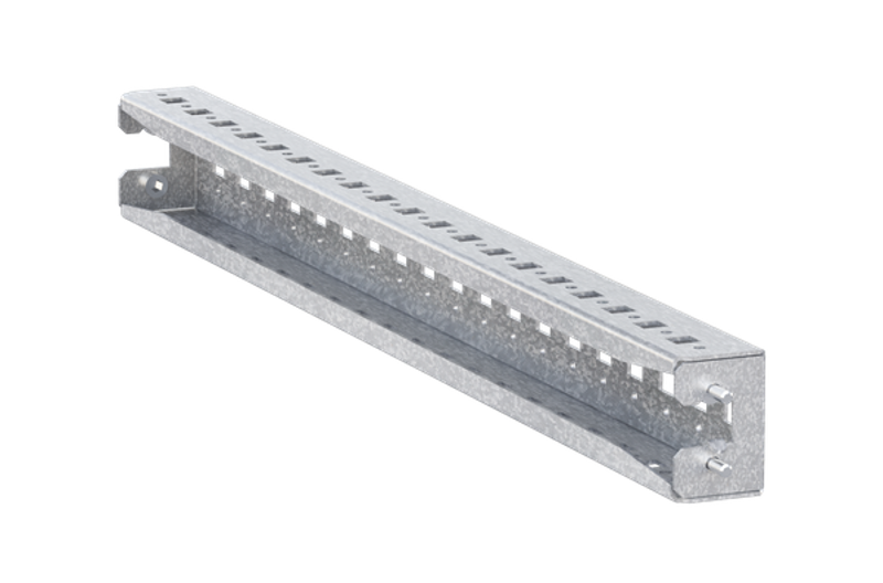 Рейка монтажная перфорированная Д400 (2 шт) AleSta