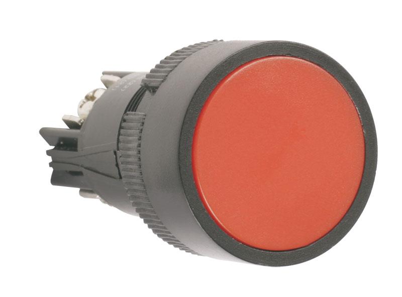 Кнопка SВ-7 "Стоп" красная 1р d22мм/240В