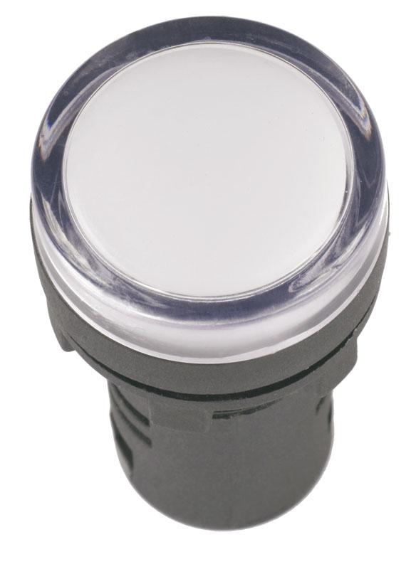 Лампа AD16DS(LED)матрица d16мм белый 36В AC/DC