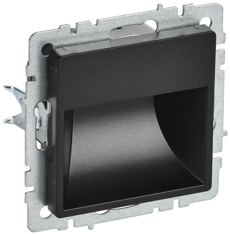 BRITE Подсветка LED встраиваемая ПЛ20-БрЧ черный