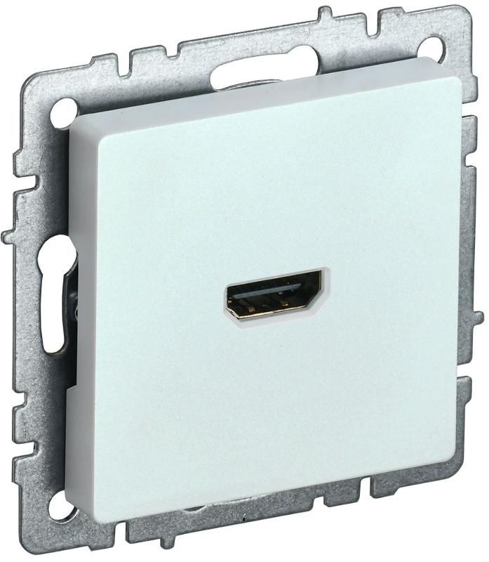 BRITE Розетка HDMI РHDMI-0-БрЖ жемчужный