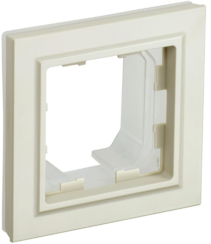 BRITE Рамка 1-ая IP44 РУ-1-БрКр-44 бежевый