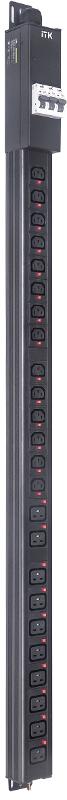 BASE PDU PV1113 29U 3ф 32А 14C13 10C19 3м IEC60309