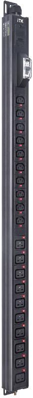 BASE PDU PV1102 25U 1ф 32А 10C13 10C19 без каб.