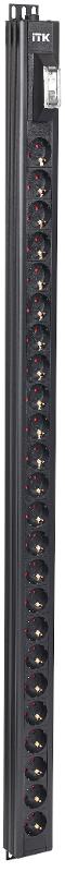 BASE PDU PV0102 30U 1ф 32А 24SCHUKO без каб.