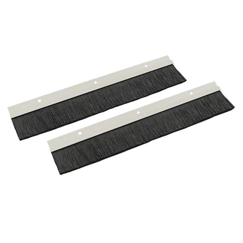 Буртик щеточный на алюминиевом держателе 300*45 ЕKF Basic (2шт)