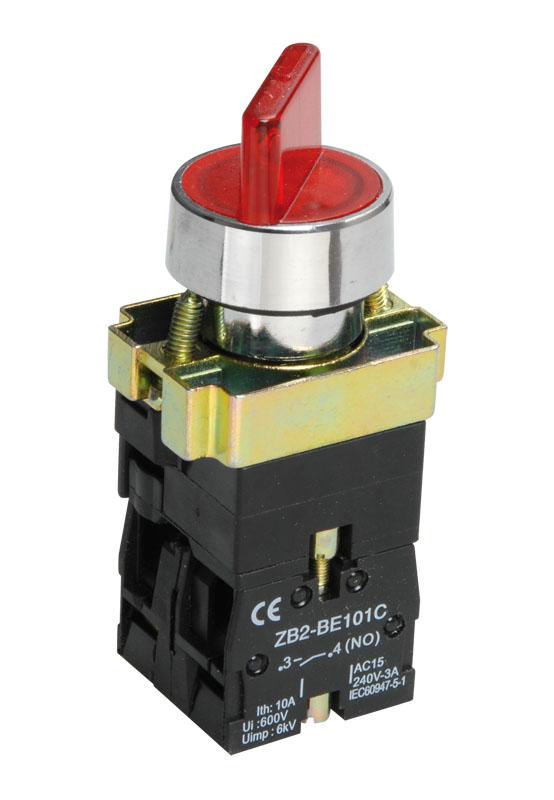 Переключатель LAY5-BK2465 2 положения красный