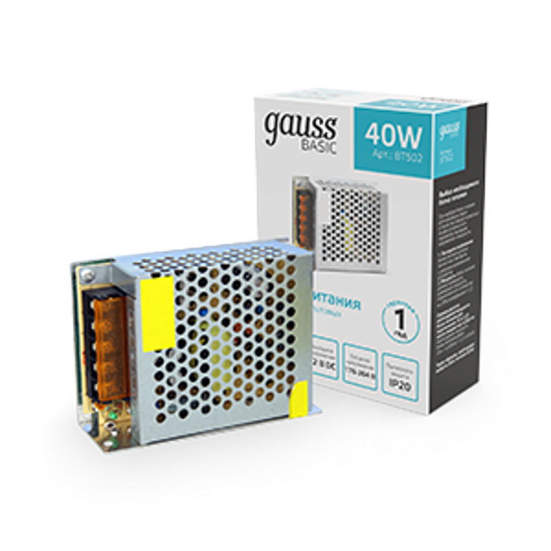 Блок питания Basic 12V 40W IP20 1/120