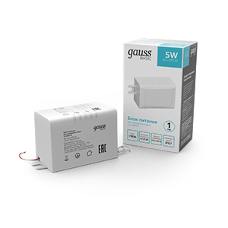 Блок питания Basic 12V 5W IP67 1/250