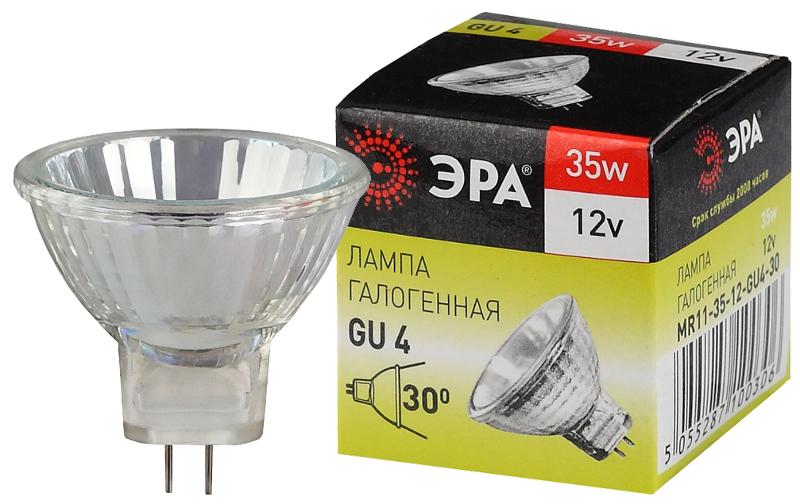 Лампа галогенная 35Вт 12В GU4 MR11