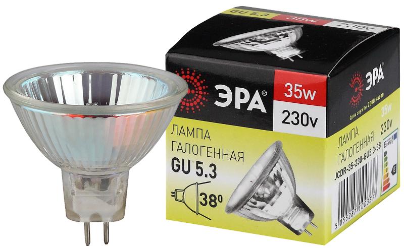 Лампа галогенная 35Вт 220В GU5.3 JCDR (MR16)