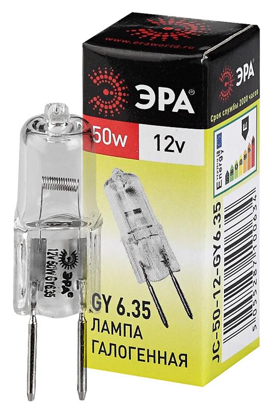 Лампа галогенная  50Вт 12В GY6.35 JC