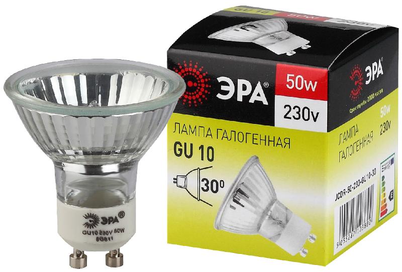 Лампа галогенная 50Вт 220В GU10 JCDR (MR16)