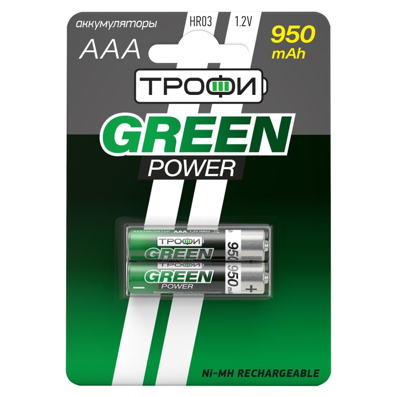 Аккумулятор HR03-2BL 950 mAh (20/240/17280) (AAA)