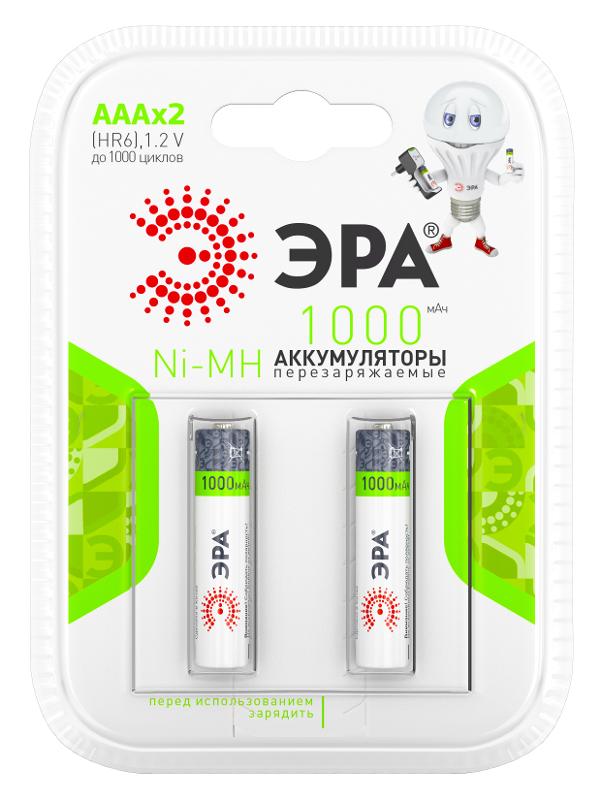 Аккумулятор  HR03-2BL 1000mAh (20/240/7680) (AAA)
